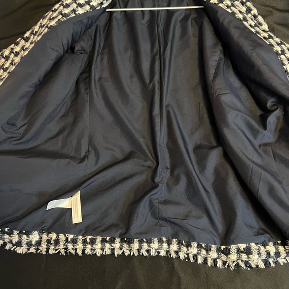 Ann Taylor Tweed Open Front Jacket - Picture 5 of 7